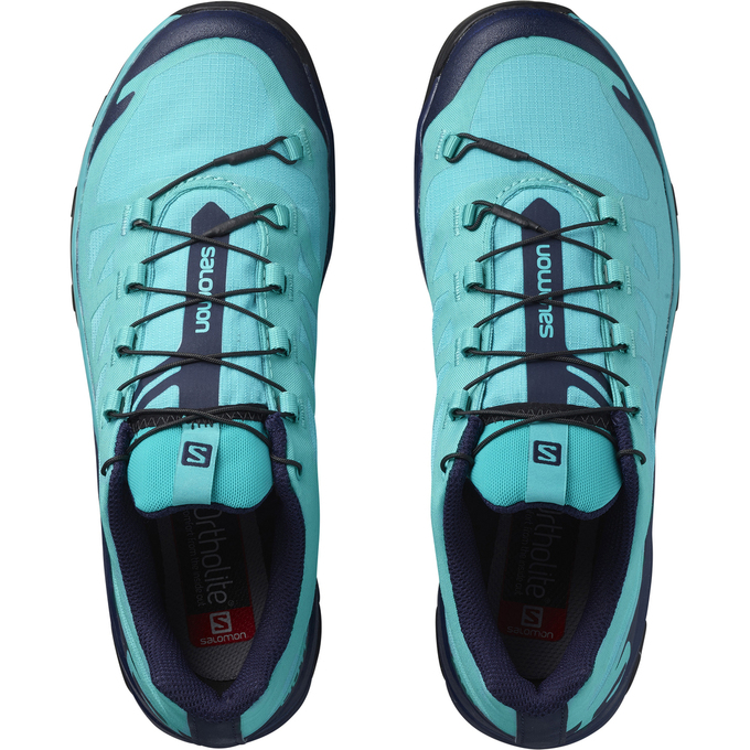 Chaussure de Randonnée Salomon OUTPATH W Femme Turquoise Bleu Marine | ZJDNE-4018