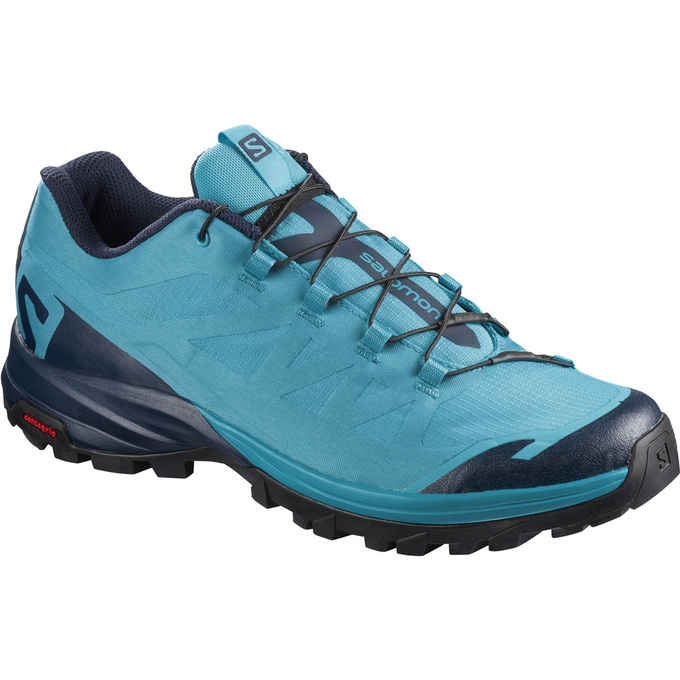 Chaussure de Randonnée Salomon OUTPATH W Femme Turquoise Bleu Marine | ZJDNE-4018