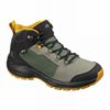 Chaussure de Randonnée Salomon OUTWARD CLIMASALOMON WATERPROOF Enfant Vert Noir | TRBZX-5026