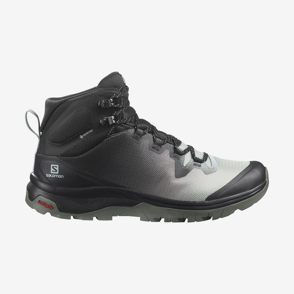 Chaussure de Randonnée Salomon VAYA MID GTX Femme Gray | SVTQW-4027