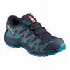 Chaussure de Randonnée Salomon XA PRO 3D CSWP K Enfant Grise Bleu | PIMFD-7361