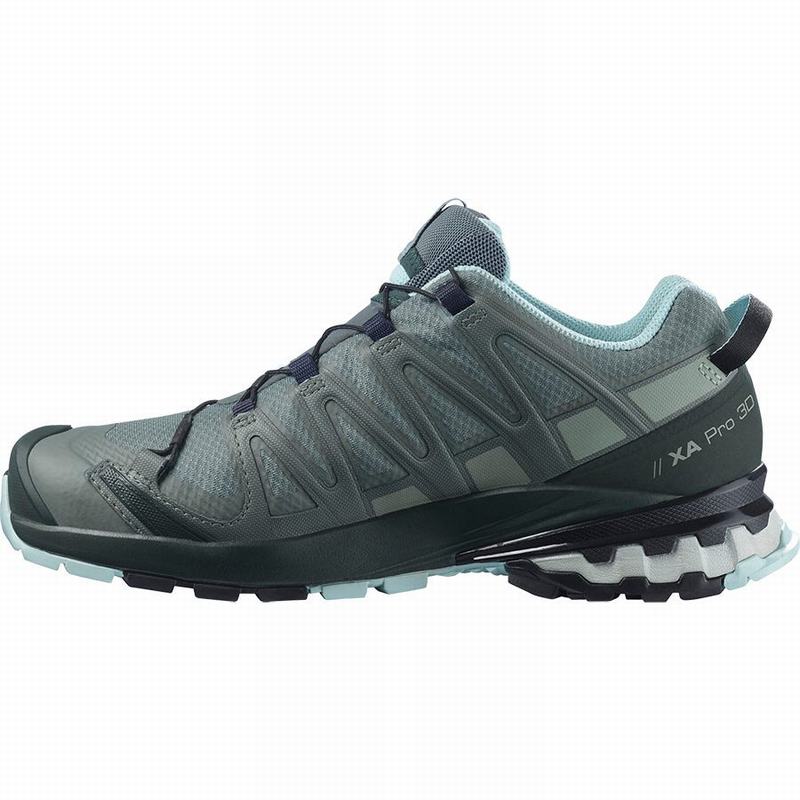 Chaussure de Randonnée Salomon XA PRO 3D V8 GORE-TEX Femme Vert | SBXWV-2079