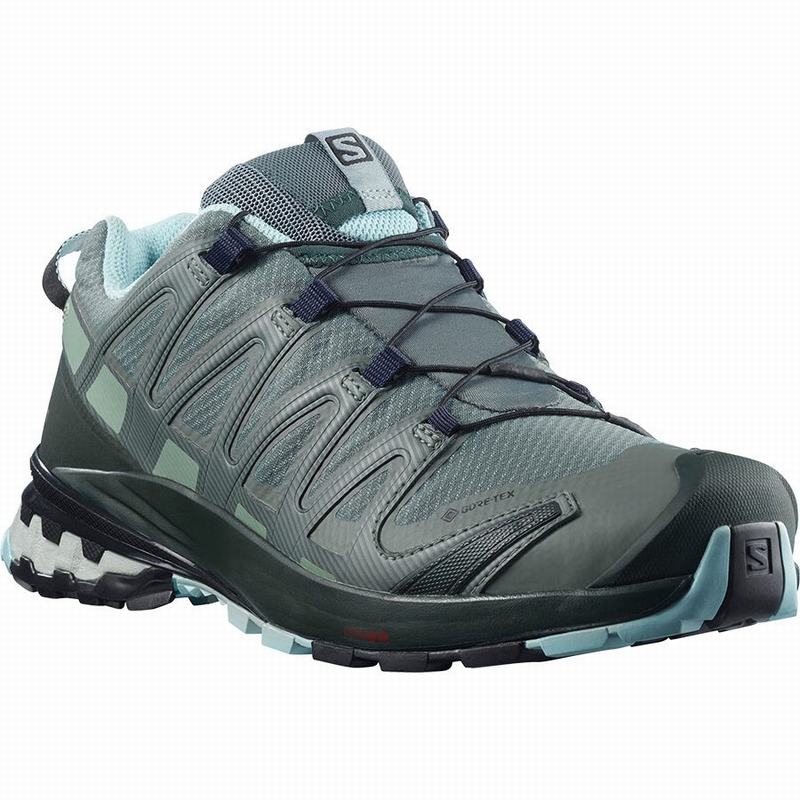 Chaussure de Randonnée Salomon XA PRO 3D V8 GORE-TEX Femme Vert | SBXWV-2079