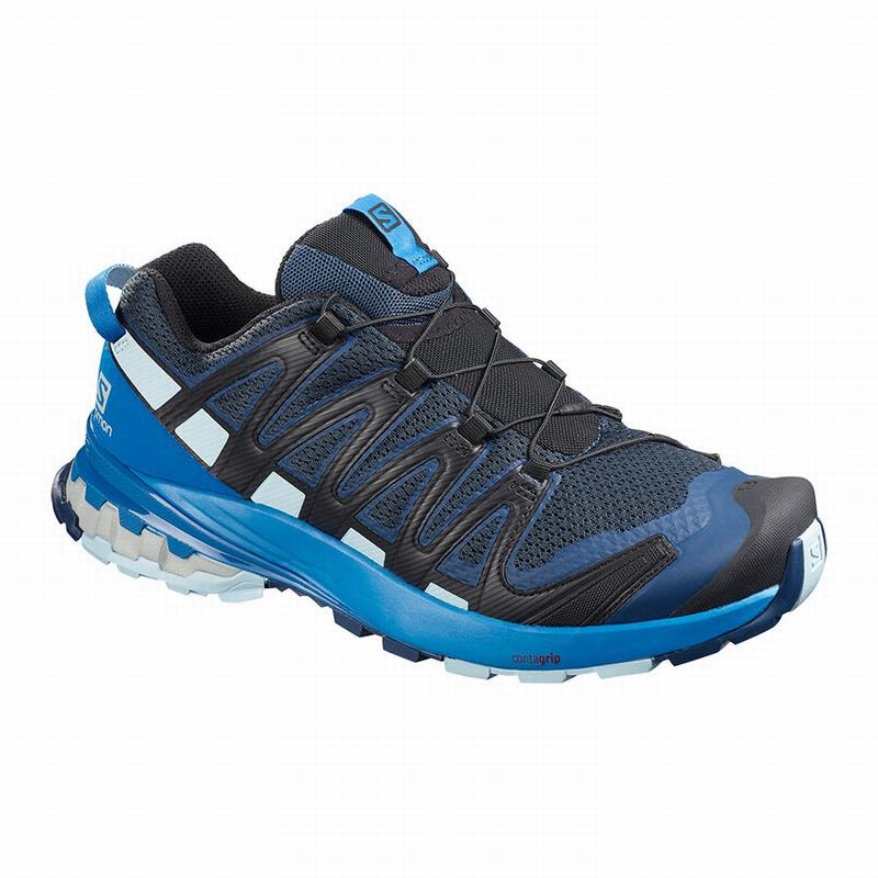 Chaussure de Randonnée Salomon XA PRO 3D V8 Homme Bleu Royal | GORES-9853