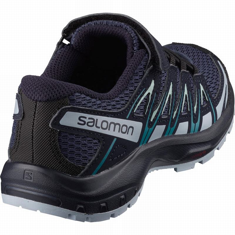 Chaussure de Randonnée Salomon XA PRO 3D K Enfant Bleu Indigo Bleu | XQYJN-7290