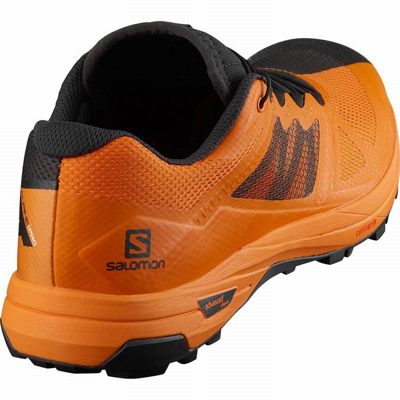 Chaussure de Randonnée Salomon X ALPINE /PRO Homme Grise Foncé Orange | TPYCL-3857