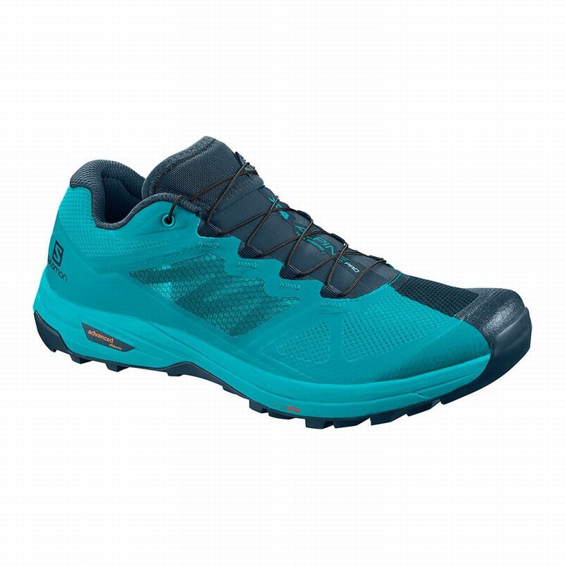 Chaussure de Randonnée Salomon X ALPINE W /PRO Femme Turquoise Bleu | RDXON-5862