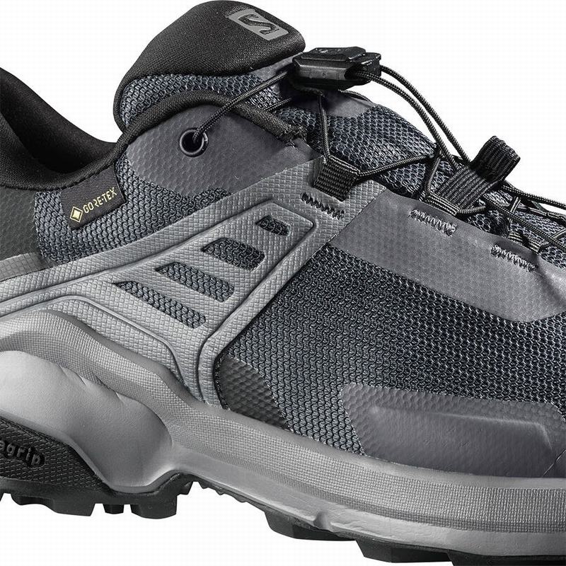 Chaussure de Randonnée Salomon X RAISE GORE-TEX Femme Bleu Foncé Noir | TUXBV-7926