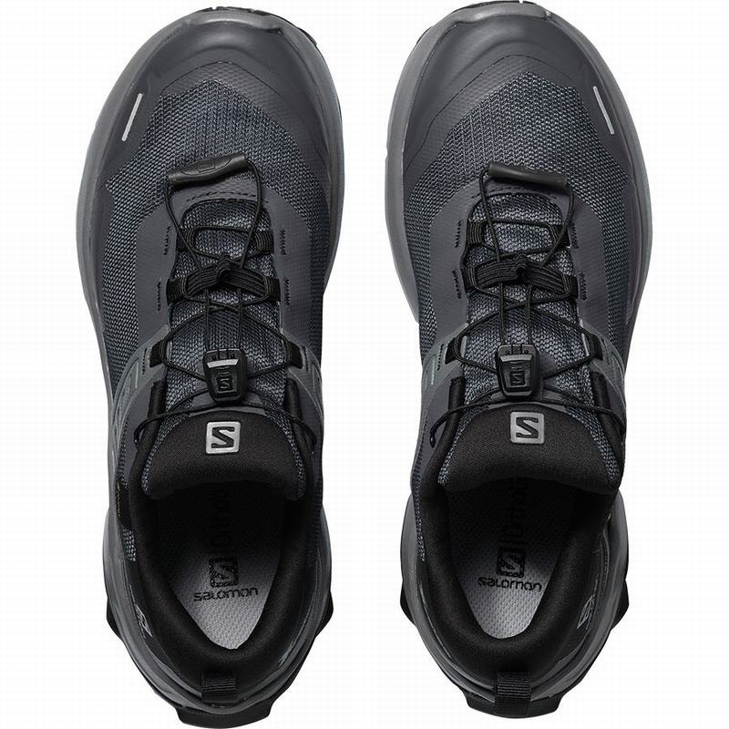 Chaussure de Randonnée Salomon X RAISE GORE-TEX Femme Bleu Foncé Noir | TUXBV-7926