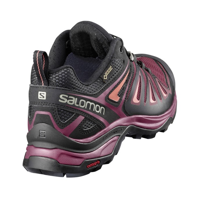 Chaussure de Randonnée Salomon X ULTRA 3 GTX W Femme Noir | RCWZM-5806