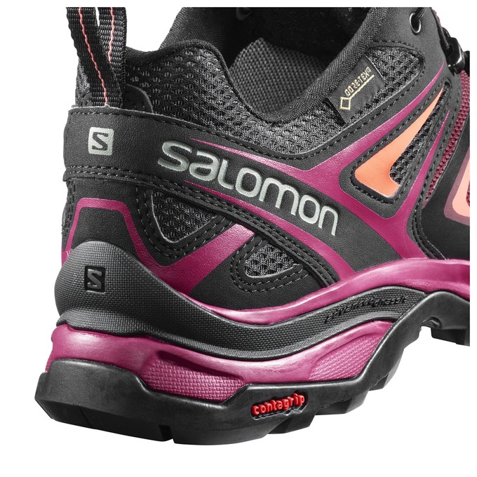 Chaussure de Randonnée Salomon X ULTRA 3 GTX W Femme Noir | RCWZM-5806