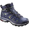 Chaussure de Randonnée Salomon X ULTRA 3 WIDE MID GTX W Femme Bleu Foncé | ZVAXC-4286