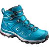 Chaussure de Randonnée Salomon X ULTRA 3 WIDE MID GTX W Femme Bleu Foncé | ZVAXC-4286