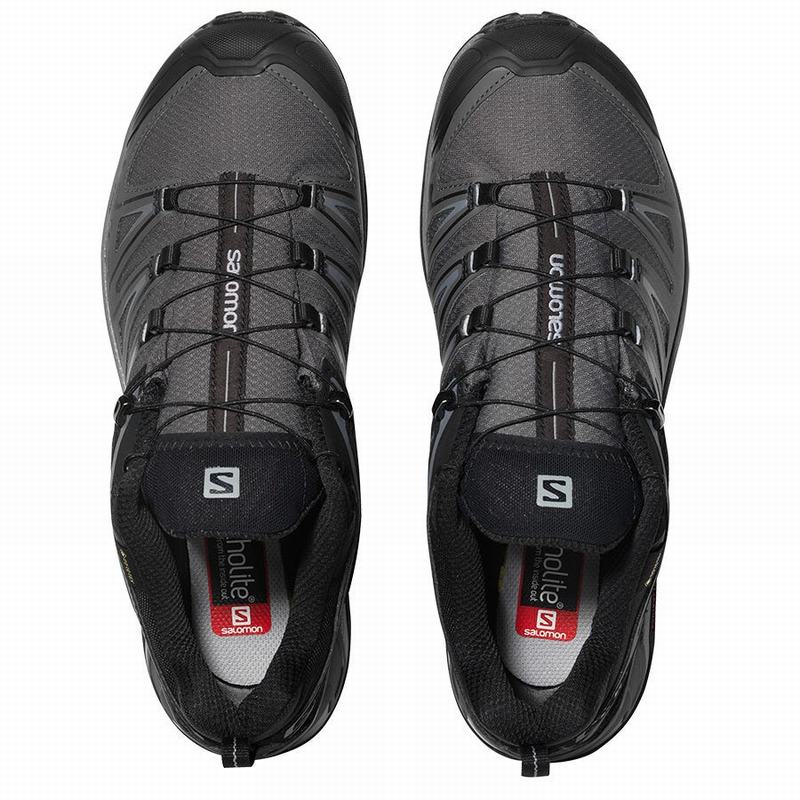 Chaussure de Randonnée Salomon X ULTRA 3 GORE-TEX Homme Noir | SBAYC-4936