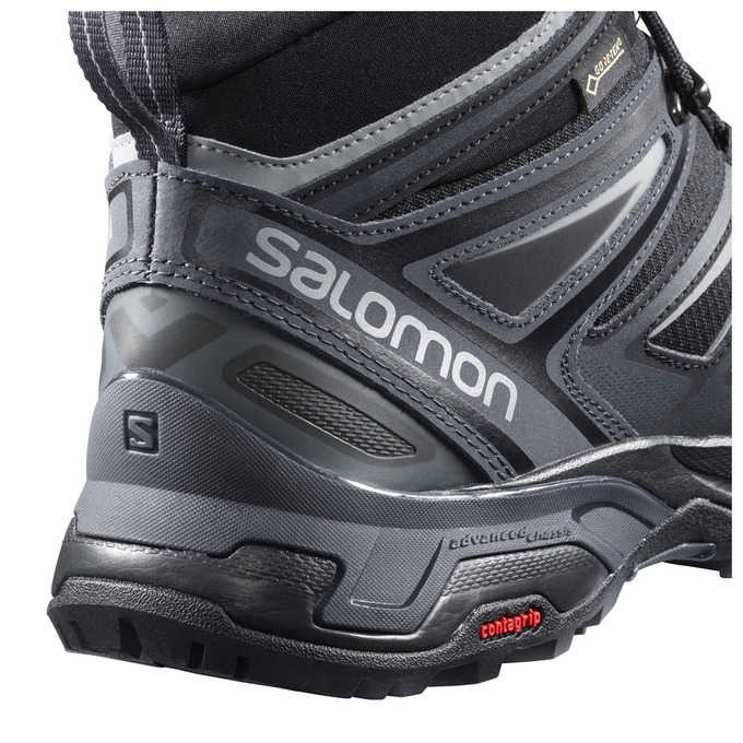 Chaussure de Randonnée Salomon X ULTRA 3 MID GTX Homme Noir | RGJXM-0695