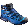 Chaussure de Randonnée Salomon X ULTRA 3 MID GTX Homme Bleu Noir | ABNLC-5927