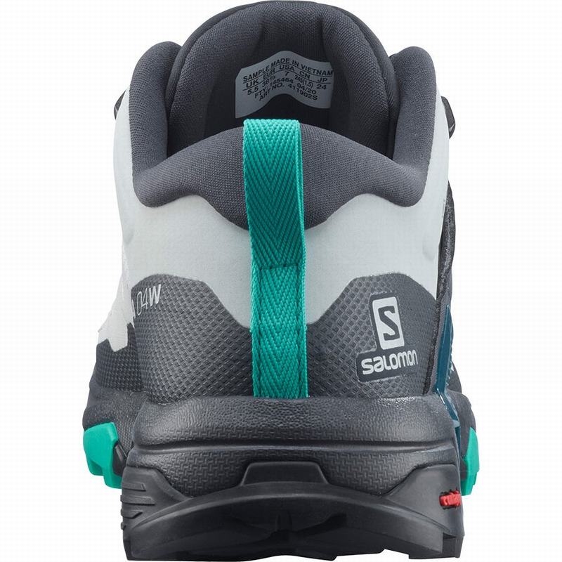 Chaussure de Randonnée Salomon X ULTRA 4 GORE-TEX Femme Grise Menthe | GXMTO-0796