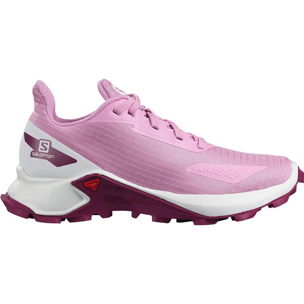 Chaussures Running Route Salomon ALPHACROSS BLAST J Enfant Orchid | NOEMS-7691