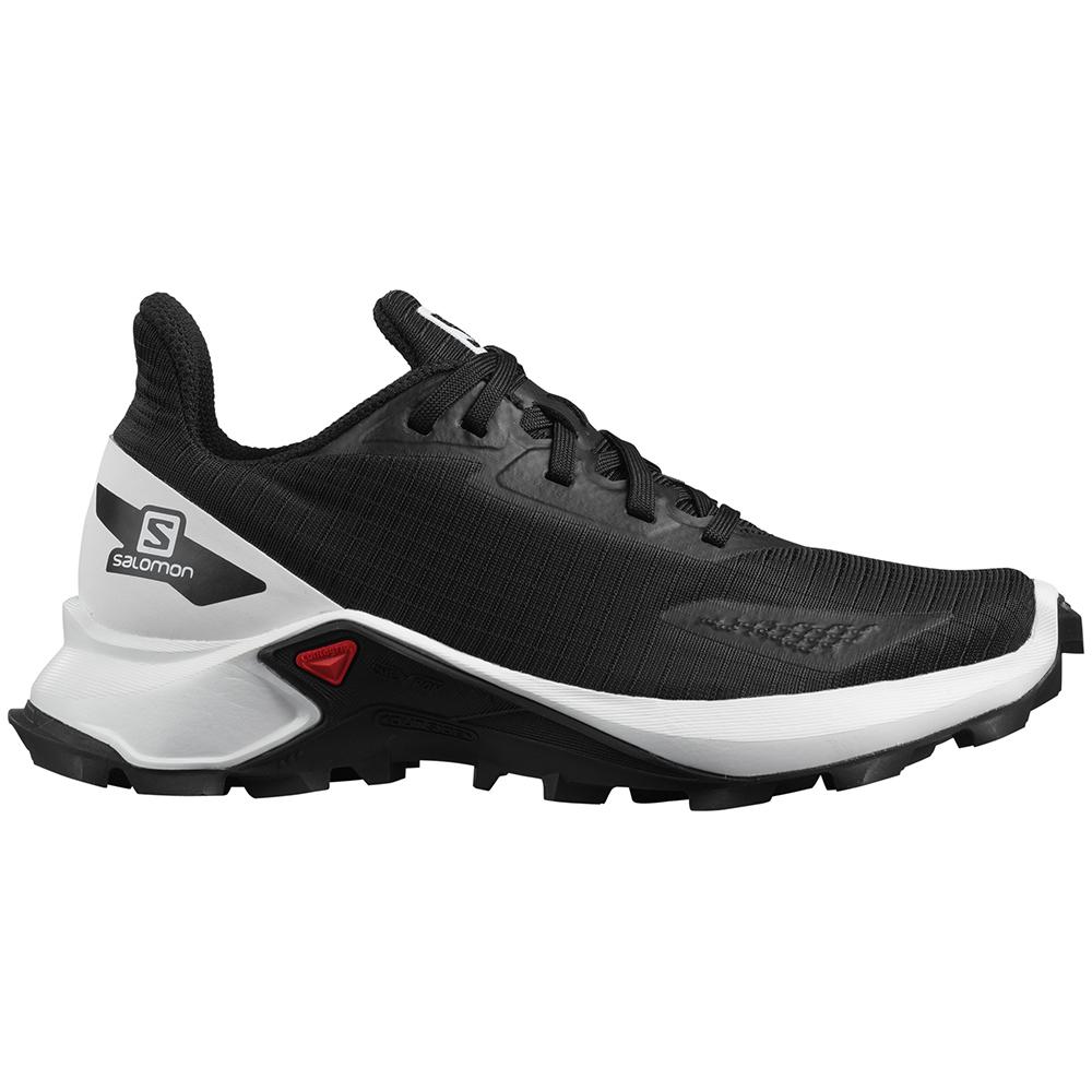 Chaussures Running Route Salomon ALPHACROSS BLAST J Enfant Noir | IADMG-7843