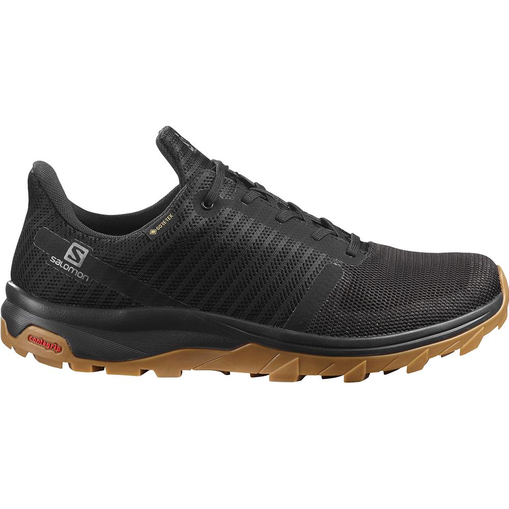 Chaussures Running Route Salomon OUTBOUND PRISM GORE-TEX Homme Noir | AMEIC-4651