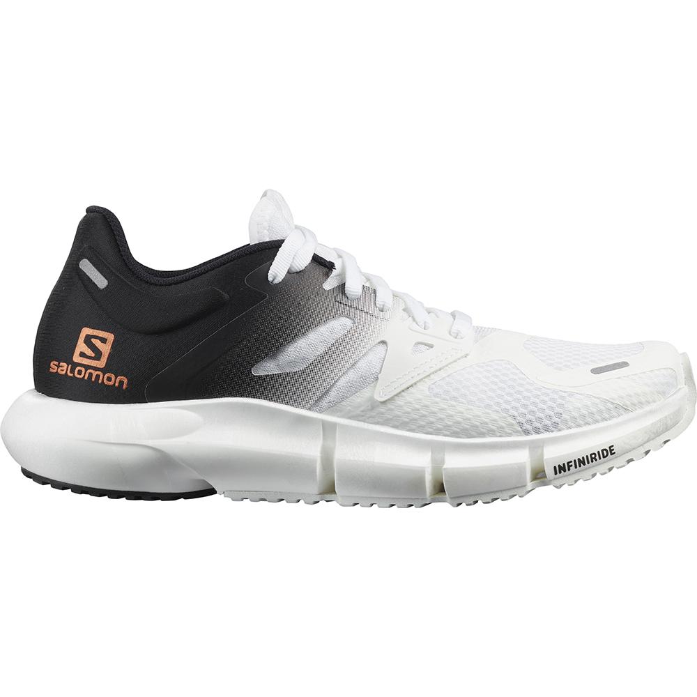 Chaussures Running Route Salomon PREDICT 2 W Femme Blanche Noir | ACTPB-5863