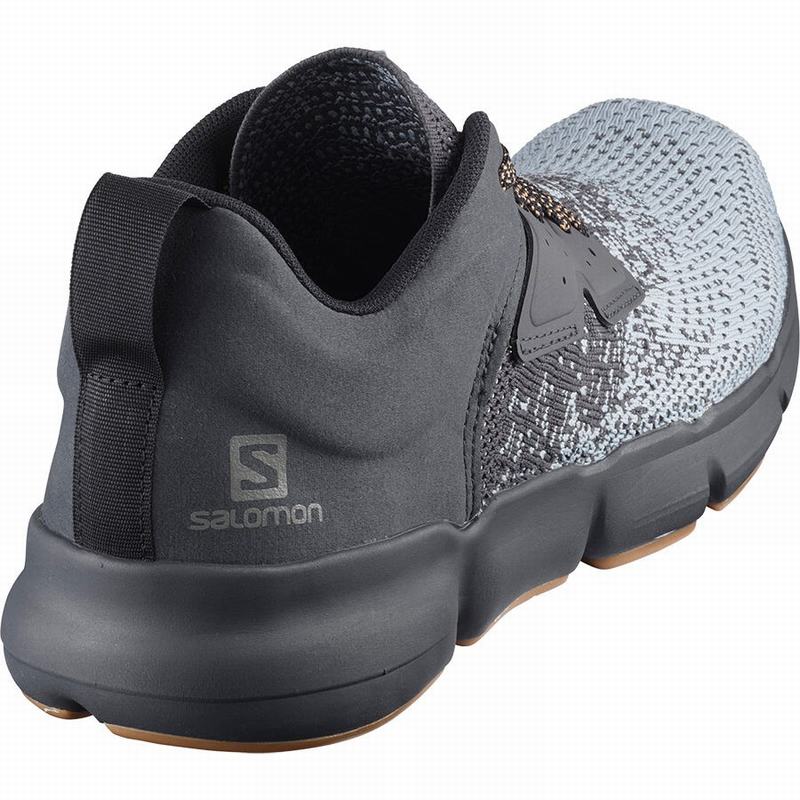 Chaussures Running Route Salomon PREDICT SOC Homme Grise Bleu | OVWLJ-8930