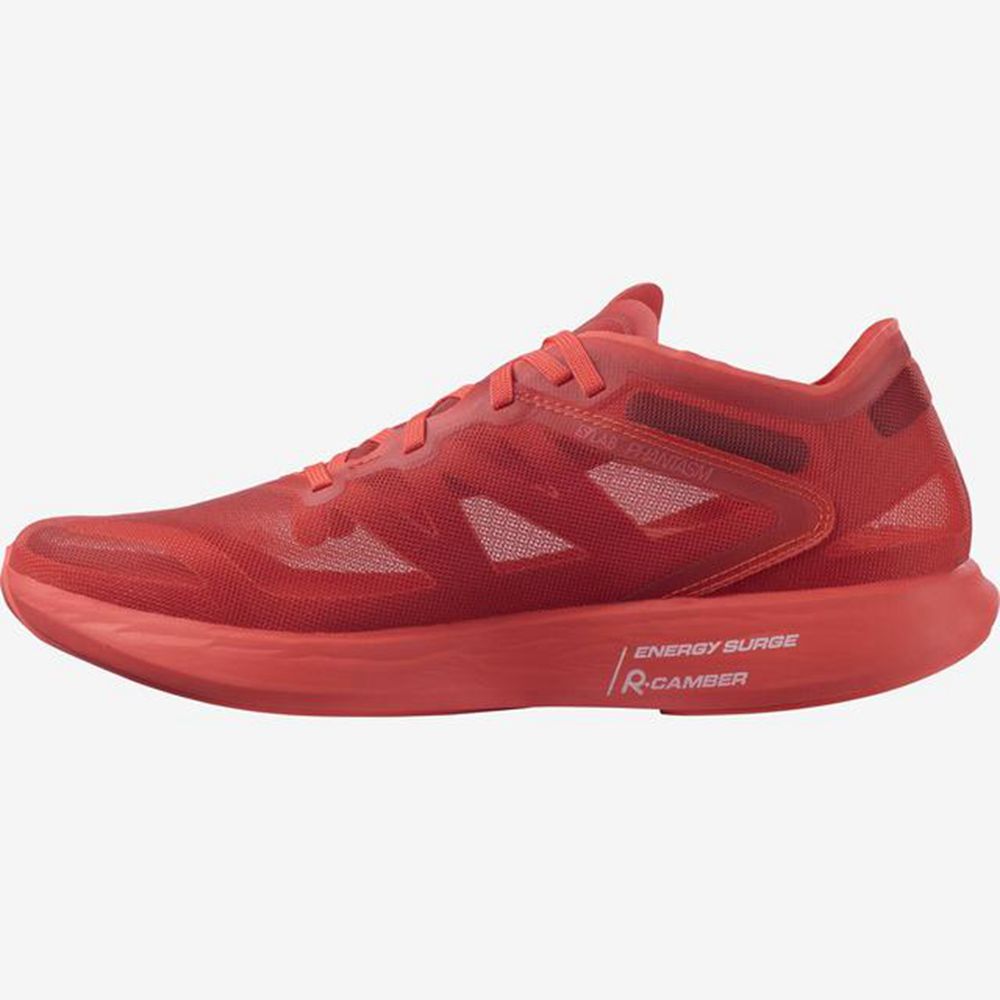 Chaussures Running Route Salomon S/LAB PHANTASM Femme Rouge | UJTCW-6523