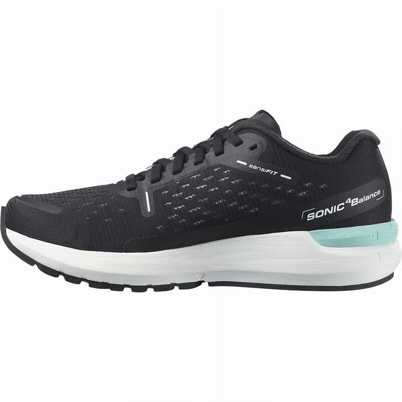 Chaussures Running Route Salomon SONIC 4 BALANCE Femme Noir Blanche | JDNPY-6185