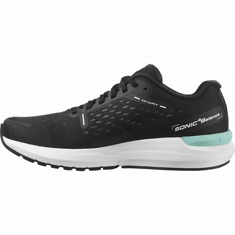 Chaussures Running Route Salomon SONIC 4 BALANCE Homme Noir Blanche | XRQSL-8732