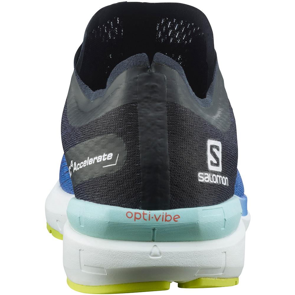 Chaussures Running Route Salomon SONIC 4 ACCELERATE Homme Bleu | EKXQY-3059