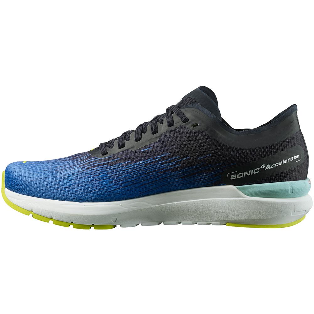 Chaussures Running Route Salomon SONIC 4 ACCELERATE Homme Bleu | EKXQY-3059