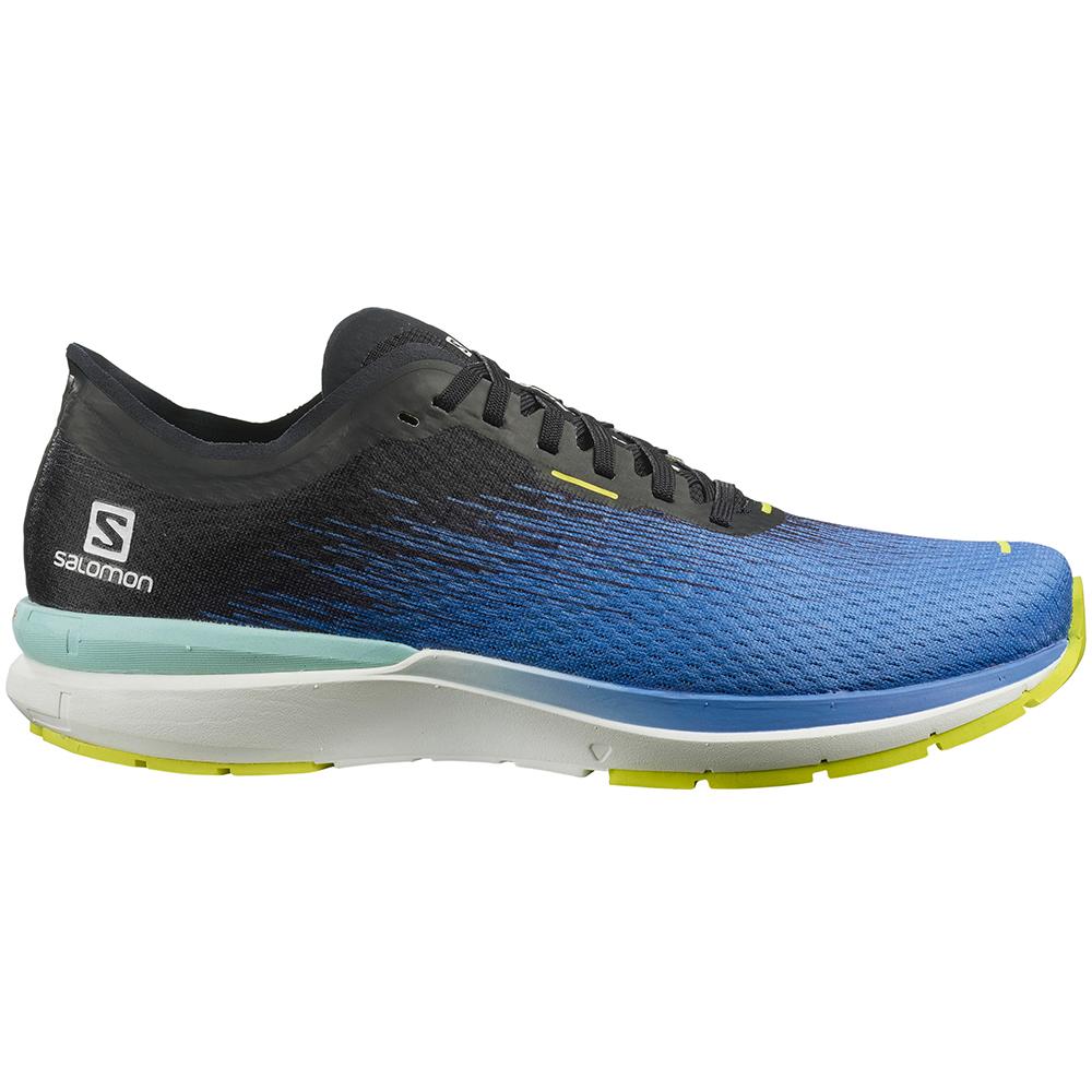 Chaussures Running Route Salomon SONIC 4 ACCELERATE Homme Bleu | EKXQY-3059