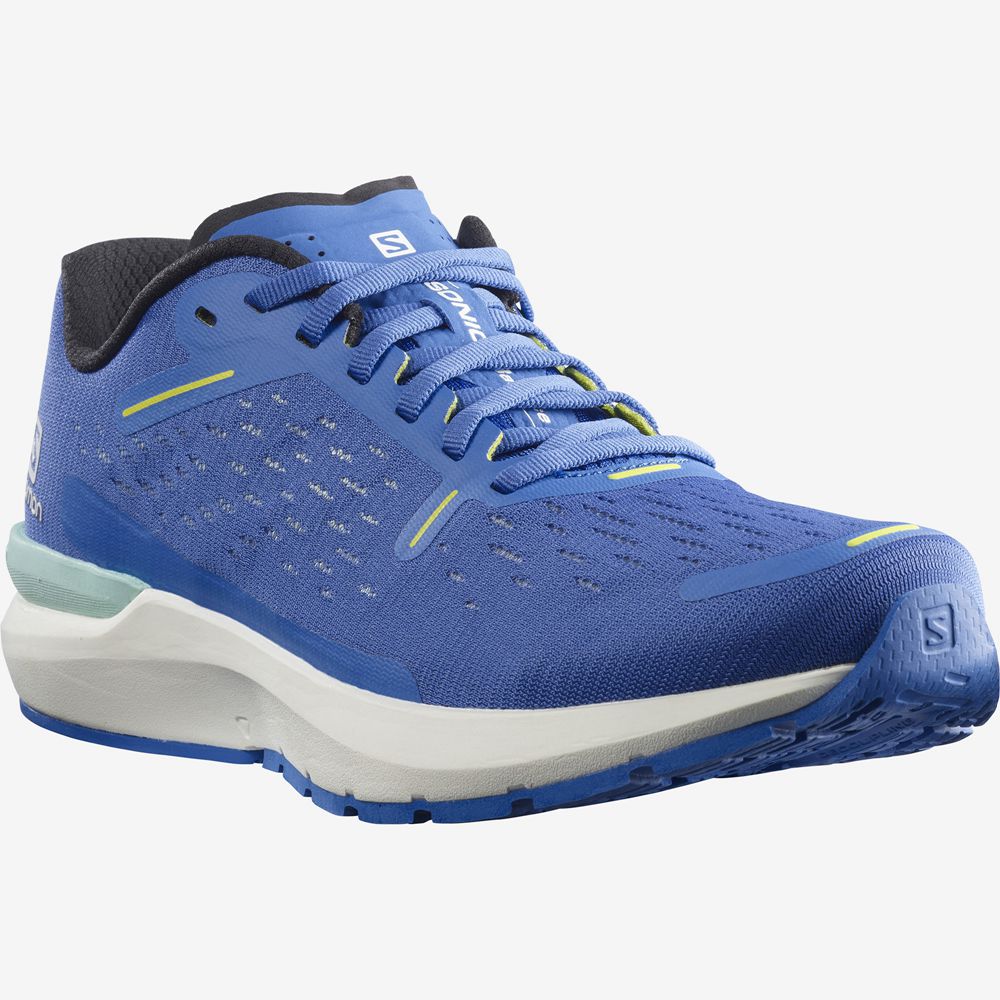 Chaussures Running Route Salomon SONIC 4 BALANCE Homme Bleu | RACPK-5128