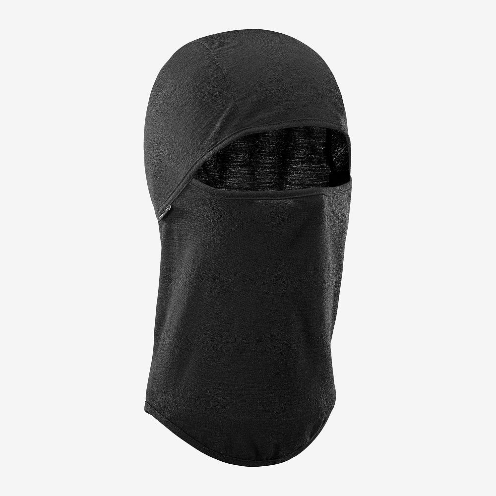 Couvre-chef Salomon BALACLAVA Homme Noir | FSNVJ-8341