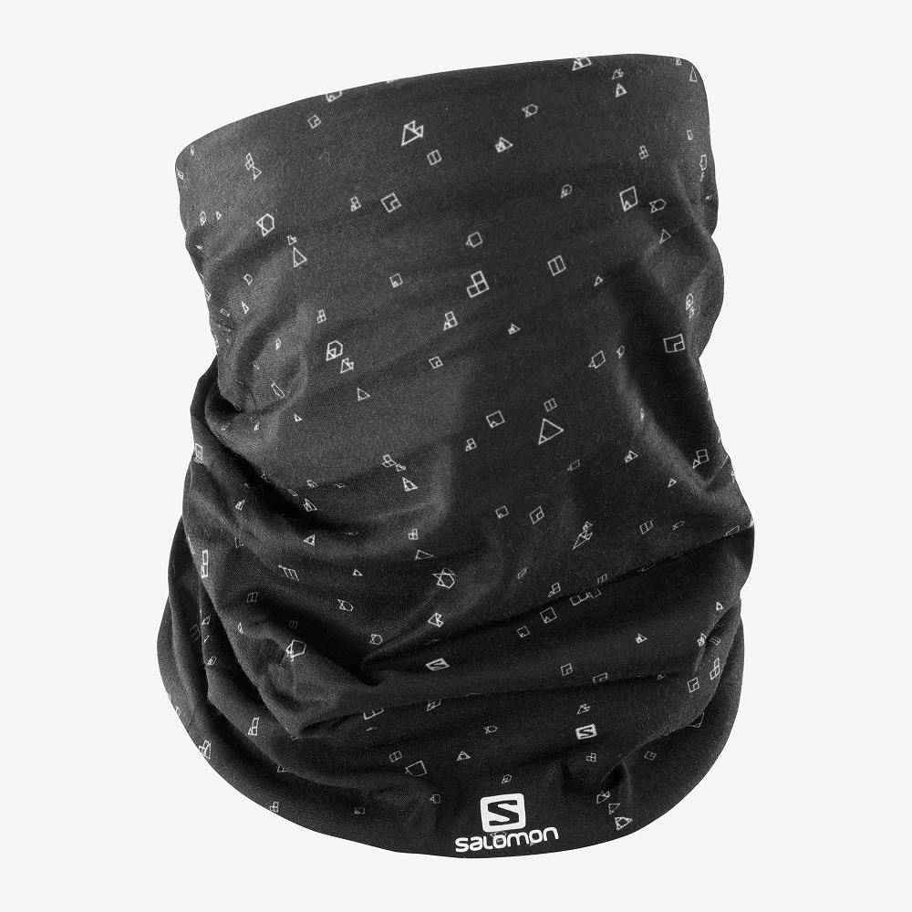 Couvre-chef Salomon NECK&HEAD LIGHT GAITER Homme Noir | LFESY-0678