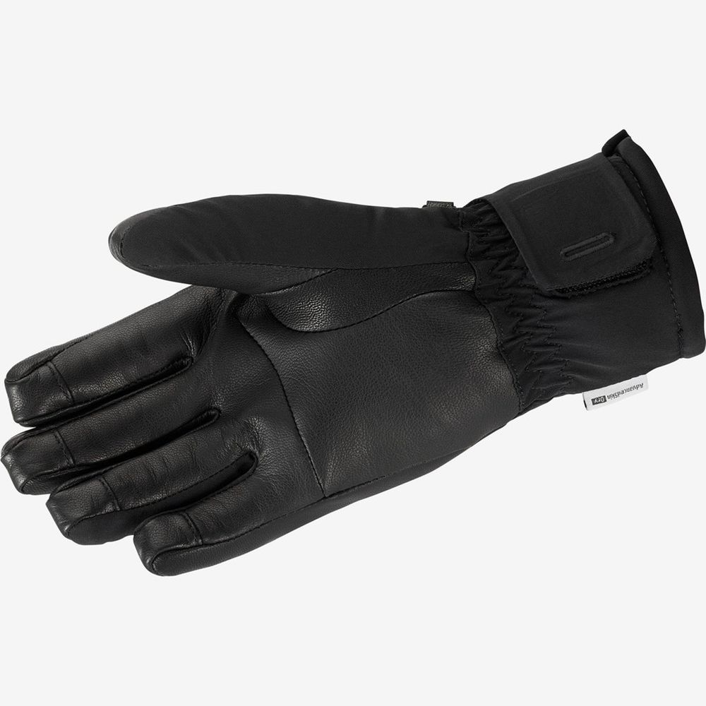 Gant Salomon PROPELLER PLUS GLOVE Femme Noir | YMDLN-2940