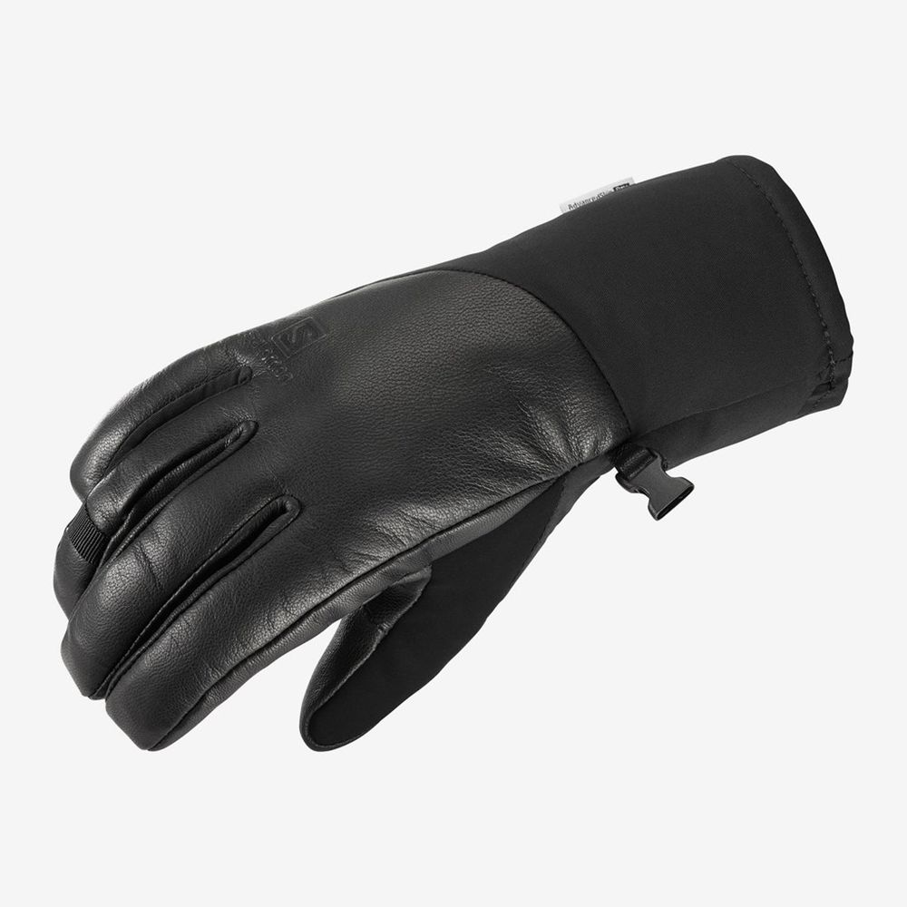 Gant Salomon PROPELLER PLUS GLOVE Femme Noir | YMDLN-2940