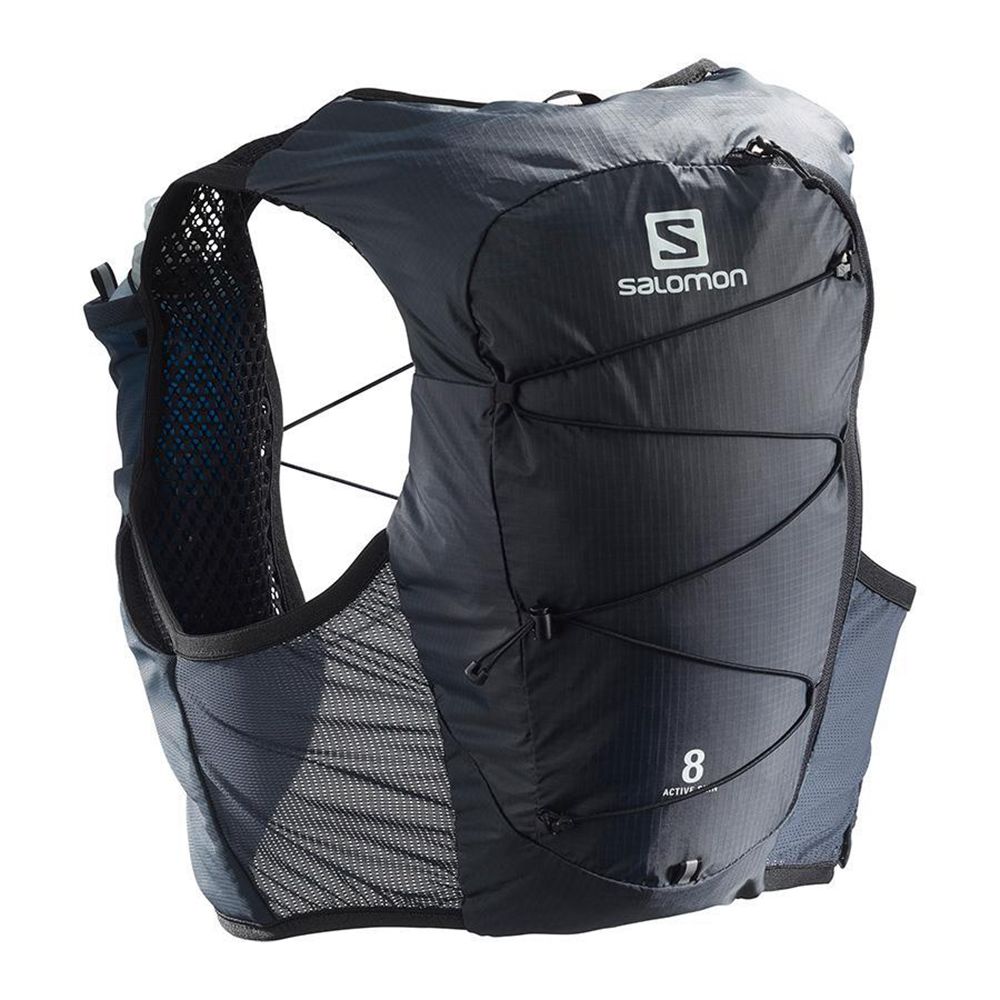 Packs Salomon ACTIVE SKIN 8 SET HYDRATION PACK Femme Noir | PRVLI-2987