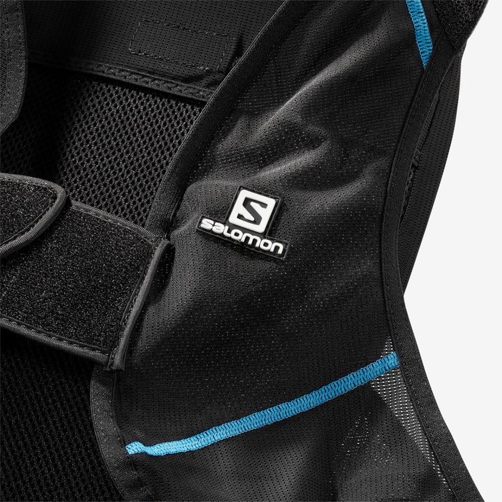 Packs Salomon FLEXCELL BACK PROTECTION Homme Noir Bleu | VBDRW-1298