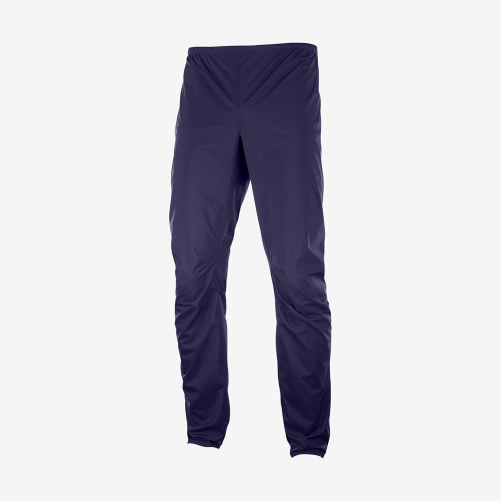 Pantalon Salomon BONATTI WP UNISEX Femme Bleu Marine | PJQYM-2417