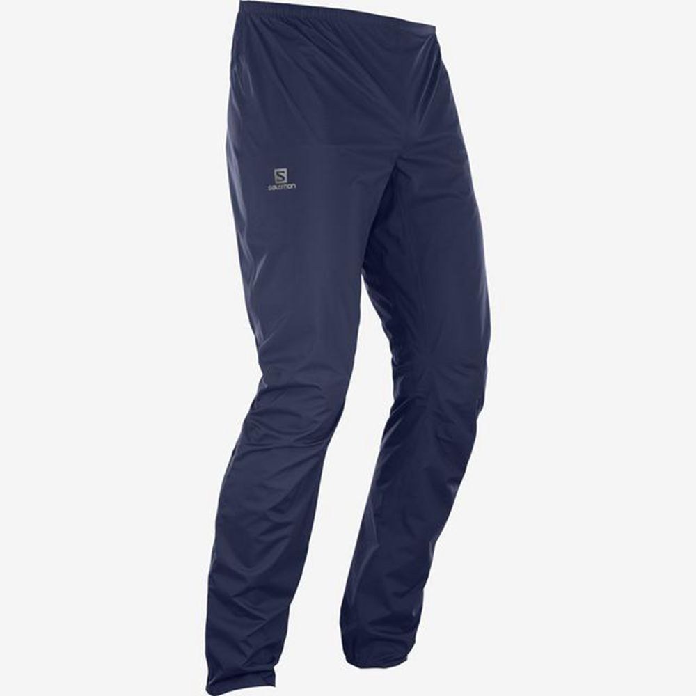 Pantalon Salomon BONATTI WP UNISEX Femme Bleu Marine | PJQYM-2417