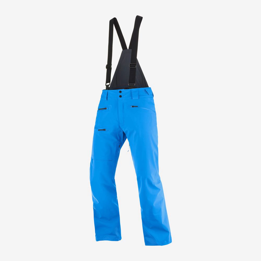 Pantalon Salomon OUTLAW 3L Ski Homme Indigo | KFRGI-0784