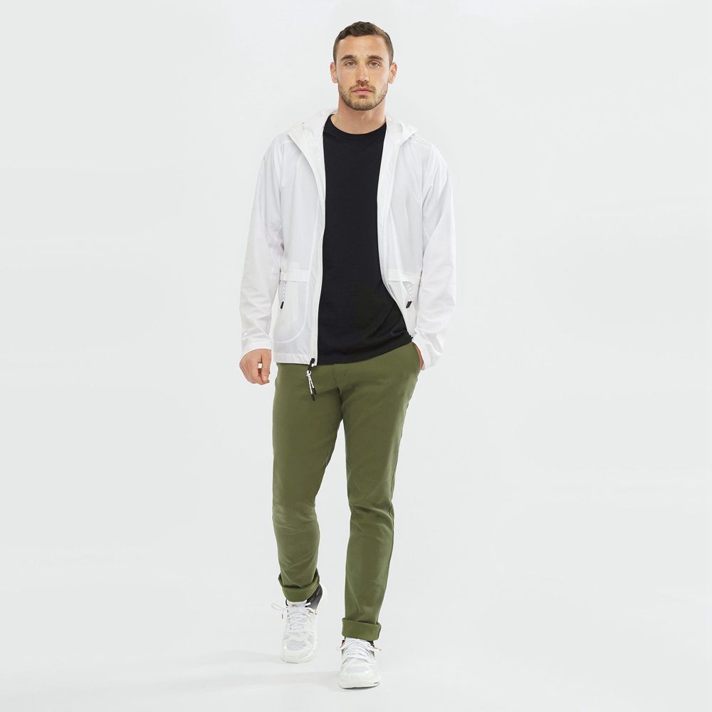 Pantalon Salomon OUTLIFE CHINO M Homme Vert Olive | YMBLJ-7813