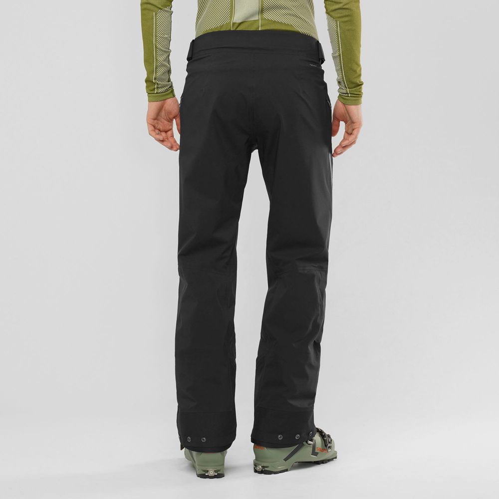 Pantalon Salomon OUTPEAK 3L LIGHT SHELL M Ski Homme Noir | SECKF-2089