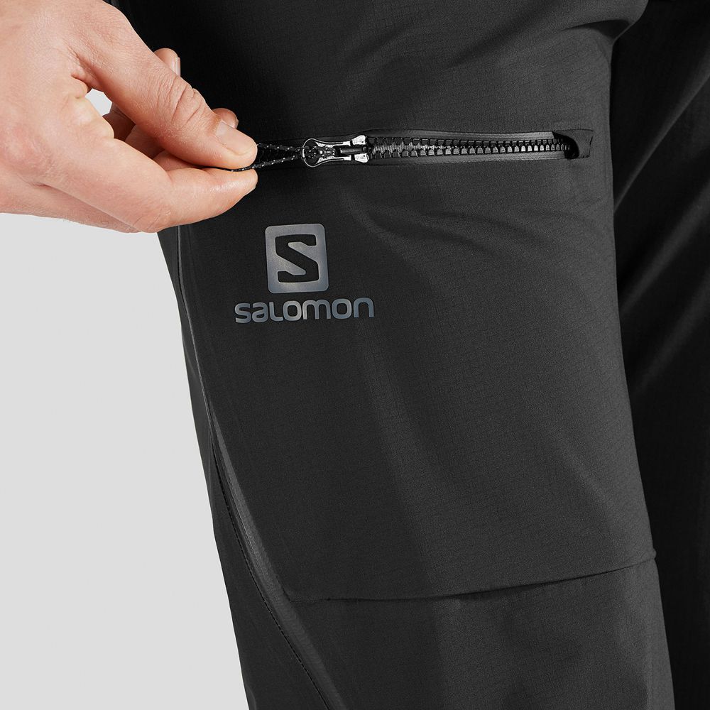 Pantalon Salomon OUTPEAK 3L LIGHT SHELL M Ski Homme Noir | SECKF-2089