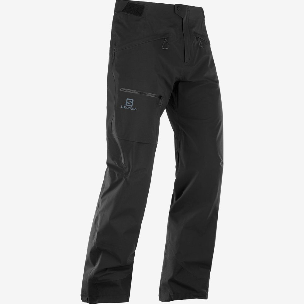 Pantalon Salomon OUTPEAK 3L LIGHT SHELL M Ski Homme Noir | SECKF-2089