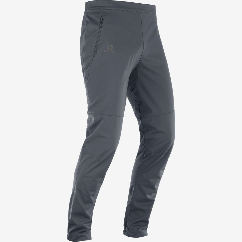 Pantalon Salomon RS SOFTSHELL M Ski Homme Noir | XUVNE-5096