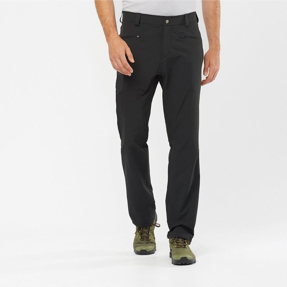 Pantalon Salomon WAYFARER ALL SEASON STRAIGHT Homme Noir | WMGHF-4635