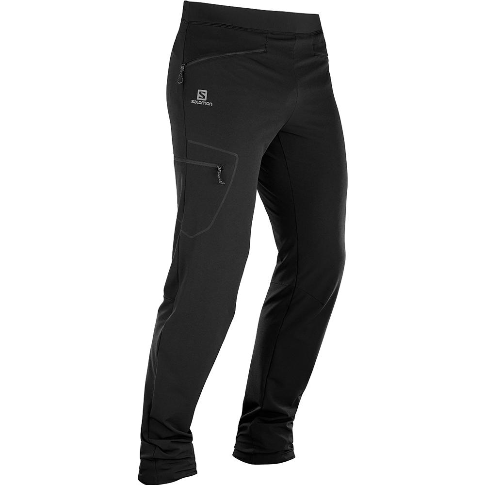 Pantalon Salomon WAYFARER AS TAPERED Homme Noir | KAGFC-0271