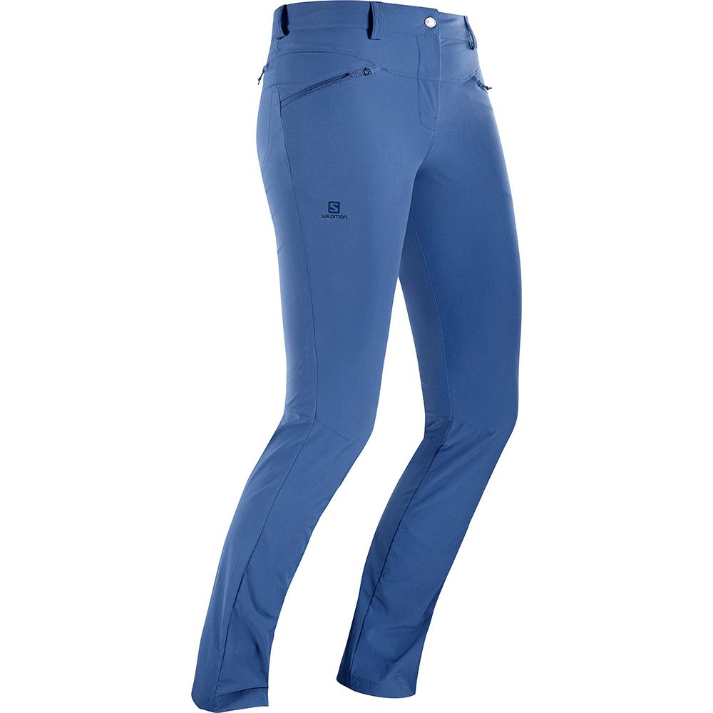 Pantalon Salomon WAYFARER STRAIGHT LT W Femme Noir | BCJTE-1950